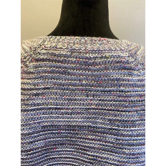 Faded Glory Womens Crew Neck Sweater Plus Size XXL (20) Gray Variegated Knit - Picture 6 of 11